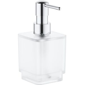 Grohe 40805000 Selection Cube Distributeur de Savon Liquide, Chrome (Import Allemagne) - Publicité