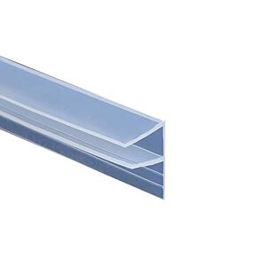 XQZMD Joint de porte de douche en verre de rechange pour porte de douche de 6 à 12 mm, 2 m en caoutchouc souple pour porte incurvée et verticale (F-12 mm) - Publicité
