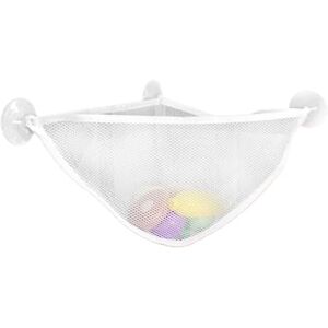 ZAGARO Porte-jouets de bain en maille, organisateur de jouets de bain en maille   Grand seau de salle de bain Organisateur de rangement de jouets de baignoire, support de Suspension d'angle, sac de douche, - Publicité