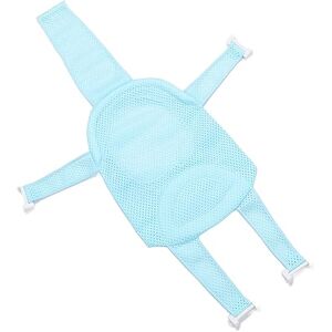 SUNGOOYUE Filet de Support de Siège de Bain pour bébé, Maille de Douche Universelle Détachable et Antidérapante pour nouveau-né (Bleu clair) - Publicité