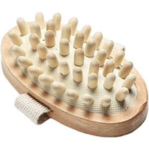 Beito Masse-masseur anti-cellulite Brosse de douche en bois Corps minceur des brosses Muscle Détendez le masseur du cuir chevelu. Publicité