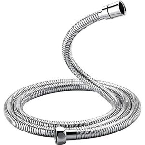 GRIFEMA COMPLENTO-G851 Flexible de Douche Universel (G1/2 pouces, 1.5M), Tuyau de Douche Anti-Torsion et Anti-Pliure, Acier inoxydable/Chrome - Publicité