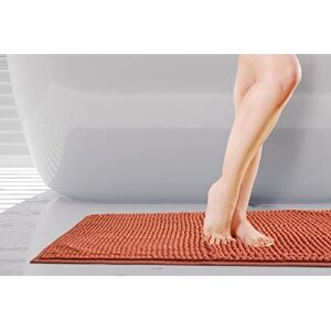 Emma Barclay Noodle Tapis de Bain antidérapant Doux au Toucher Orange brûlé 45 x 75 cm - Publicité