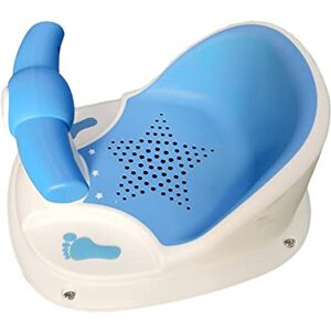 Sharplace Chaise de Douche siège de Bain Support de siège de Bain Assis Bain Salle de Bain avec Trou de vidange pour bébé Accessoire de Bain , Bleu - Publicité