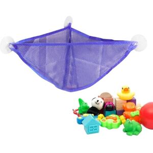 Virtcooy Porte-jouets de bain en maille, organisateur de jouets de bain en maille,Support de suspension d'angle   Organisateur de rangement de jouets de baignoire, support de Suspension d'angle, sac de douche, - Publicité