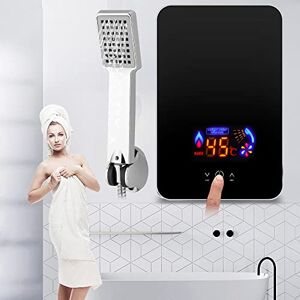 Futchoy Chauffe-eau instantané électrique 30-55℃ avec douche Kit chauffe-eau 6,5 kW 220V pour salle de bain cuisine - Publicité