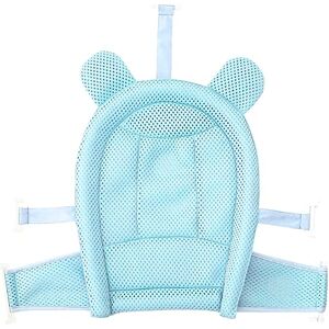 Uposao Coussin De Siège De Bain Tapis De Bain La Baignoire Antidérapante Réglable De Douche De Bébé S'assoient La Maille Support De Coussin De Bain Sûr Pour Bébé Et Chaise Longue Lit pour Bébé 0-12 mois - Publicité