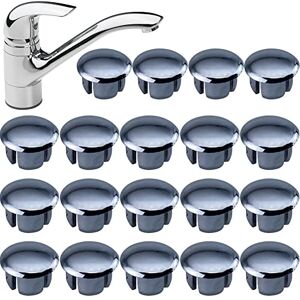 Baokuan 20 Pcs Faucet Universel Boutons D' Pour Les Éviers De Salle De Bain Pièce De Remplacement Des Robinets De Salle De Bain - Publicité