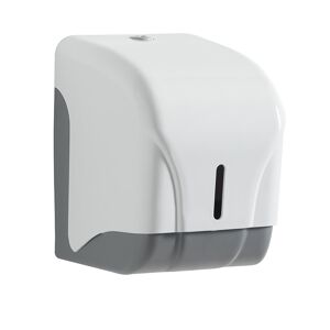 Rossignol Distributeur papier toilette OLEANE pour papier à plat ou rouleau - Lot de 2