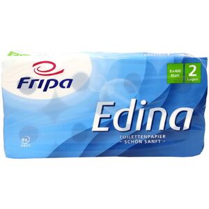 Fripa Papier toilette Edina, 2 couches, extra blanc - Lot de 3 - Publicité