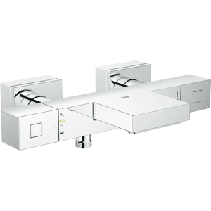 Grohe Grohtherm Cube - Mitigeur thermostatique de bain avec 2 sorties chrome 34497000