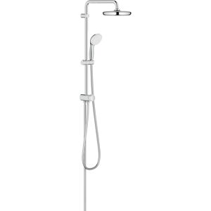 Grohe Tempesta - Systeme de douche Tempesta 210 avec inverseur manuel chrome / blanc 26381001