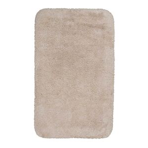 Wecon Home Basics Tapis de bain doux beige sable coton 70x120 Beige 70x120x70cm