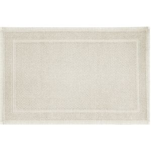 Garnier Thiebaut Tapis de bain pur coton beige 60X110 Beige 110x1x60cm