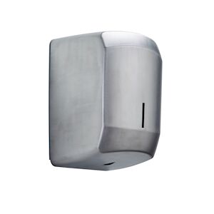 Rossignol CLARA - Distributeur essuie-mains 450 formats en inox (18/10) à dévidage central gris - 52735 - ROSSIGNOL