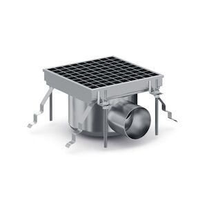 CombiSteel Caniveau de Sol pour Cuisine Professionnelle Sortie Horizontale 7075.0120