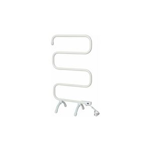 PURLINE Porte-serviettes en aluminium avec pied blanc NTW-01 PLUS