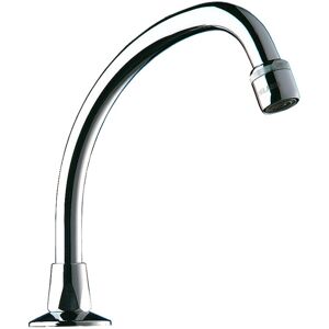 DELABIE Bec col de cygne mobile pour lavabo L150 avec brise jet - DELABIE - 967152