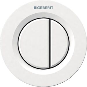 Geberit Poussoir pneumatique à encastrer double touche blanc - GEBERIT - 116.042.11.1