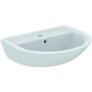 PORCHER Lavabo ULYSSE en porcelaine blanche avec trop-plein 60x47cm - PORCHER - P125601