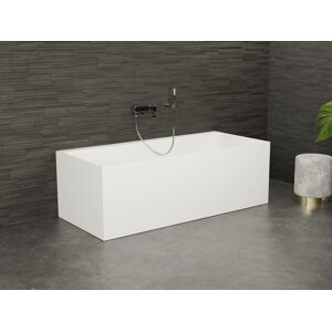 SPALINA Baignoire semi-îlot Murale COBALT L.170 x l.75 cm,