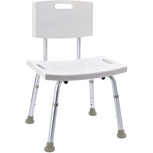 RIDDER Chaise de salle de bain Blanc 150 kg A00602101 Blanc - Publicité