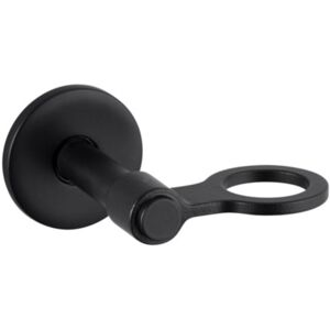 Porte bouteille de savon simple en métal massif noir 14 cm - Buster+Punch - Publicité