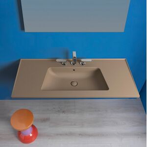 Ceramica Flaminia Bloom Console Lavabo 107x51,5 Boue