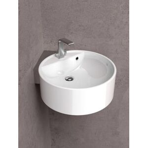 Ceramica Flaminia Lavabo double suspendu 52 - LAVABO AVEC SUPPORT D'ANGLE