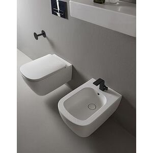 Ceramica Flaminia Toilette Play Gosilent Latte Blanc mat - SANS SIÈGE