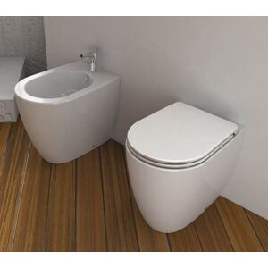 Opera Sanitari Wc Aida Rimless  - Siège mince