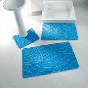 Tapis de bain riviere - Blancheporte Bleu Tapis de bain : 50x80cm