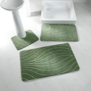 Tapis de bain riviere - Blancheporte Vert Tapis de bain : 60x100cm