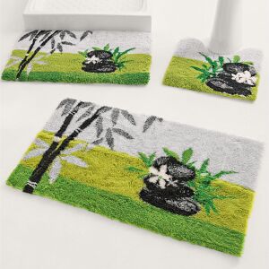 Tapis de bain Zen - Blancheporte Vert Tapis de bain : 50x80cm