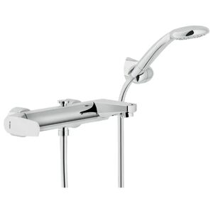 Nobili Rubinetterie Mitigeur pour baignoire Nobili NOBI avec douchette chrome NB84110CR