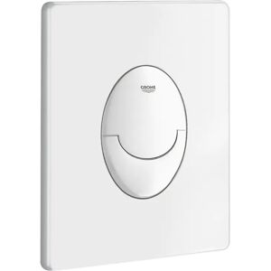 Grohe Plaque d'actionnement Grohe SKATE AIR à DOUBLE CHASSE d'eau Blanc 38505SH0