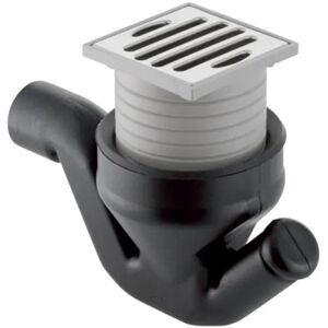 Geberit Siphon de sol Geberit pour sanitaires avec grille à fentes 361.613.00.1