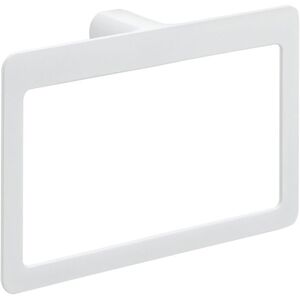 Porte-serviettes Gedy Pirenei anneau blanc mat PI70-02