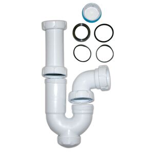 Lioninox Siphon de drainage pour lave-main 1 1/2