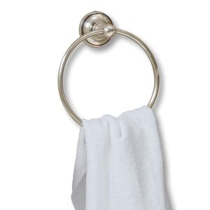 Porte-serviette Cullen, argenté vieilli (9 x 20 x 23cm)