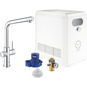 Grohe mitigeur monocommande a L BLUE HOME avec systeme pour 3 types d