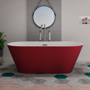 Distribain Baignoire îlot Lugano Red