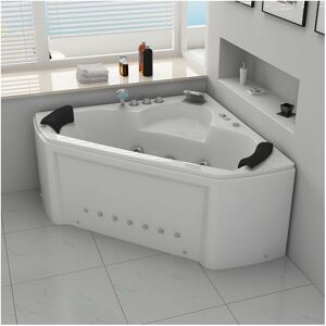 Distribain Baignoire balneo d'angle Maloya 28 jets