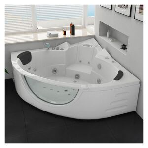 Distribain_S Baignoire Balnéo d'angle Seattle-S 26 jets