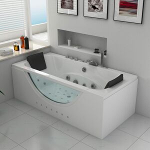 Distribain Baignoire balneo rectangulaire Kilauea 26 jets