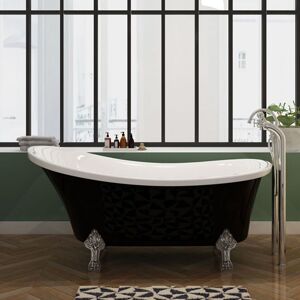 Distribain Baignoire îlot Cesano Black