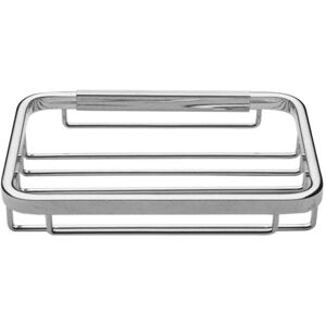 ASW panier a savon 102157 chrome, 130x100mm, laiton, ferme