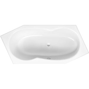 BetteMetric baignoire 6840000 206 x 90 cm, blanc, extremite de pied a droite, trop - plein devant