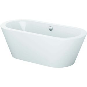 Baignoire BetteStarlet Oval silhouette 268000CFXXK 175 x 80 x 42 cm, blanc, sur pied