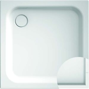 Bette match0 5770000T 90 x 75 x 6,5 cm, blanc, avec support en polystyrene